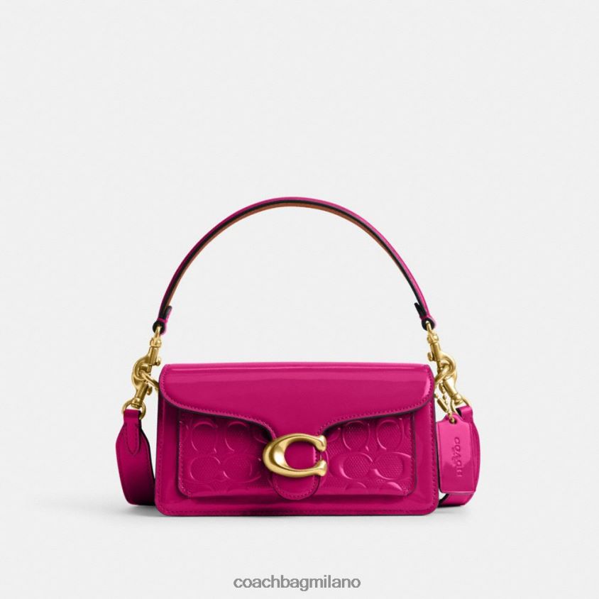 Coach donne borsa a tracolla tabby 20 in pelle esclusiva b4/magenta FPN0Z8146