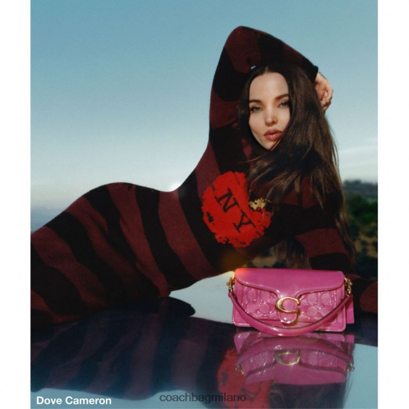 Coach donne borsa a tracolla tabby 20 in pelle esclusiva b4/magenta FPN0Z8146