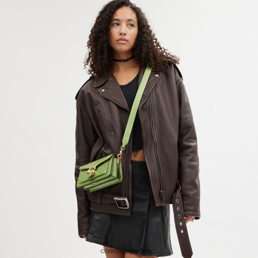 Coach donne borsa a tracolla tabby 20 in pelle esclusiva b4/verde FPN0Z8145