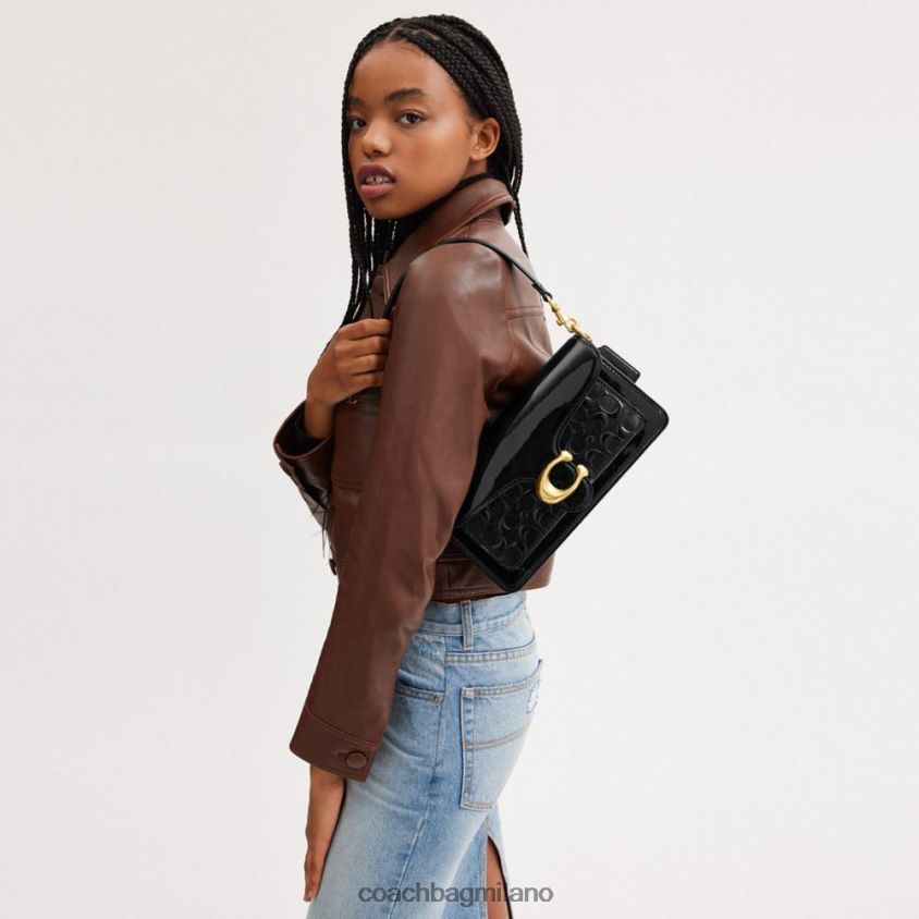 Coach donne borsa a tracolla tabby 26 in pelle esclusiva b4/nero FPN0Z8143