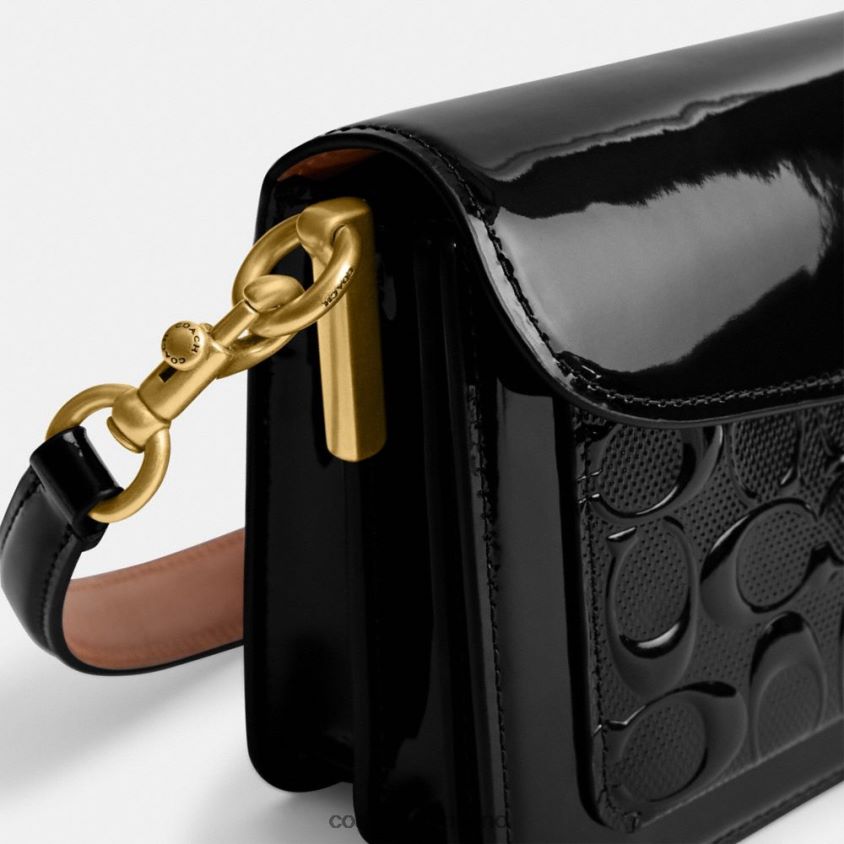 Coach donne borsa a tracolla tabby 26 in pelle esclusiva b4/nero FPN0Z8143