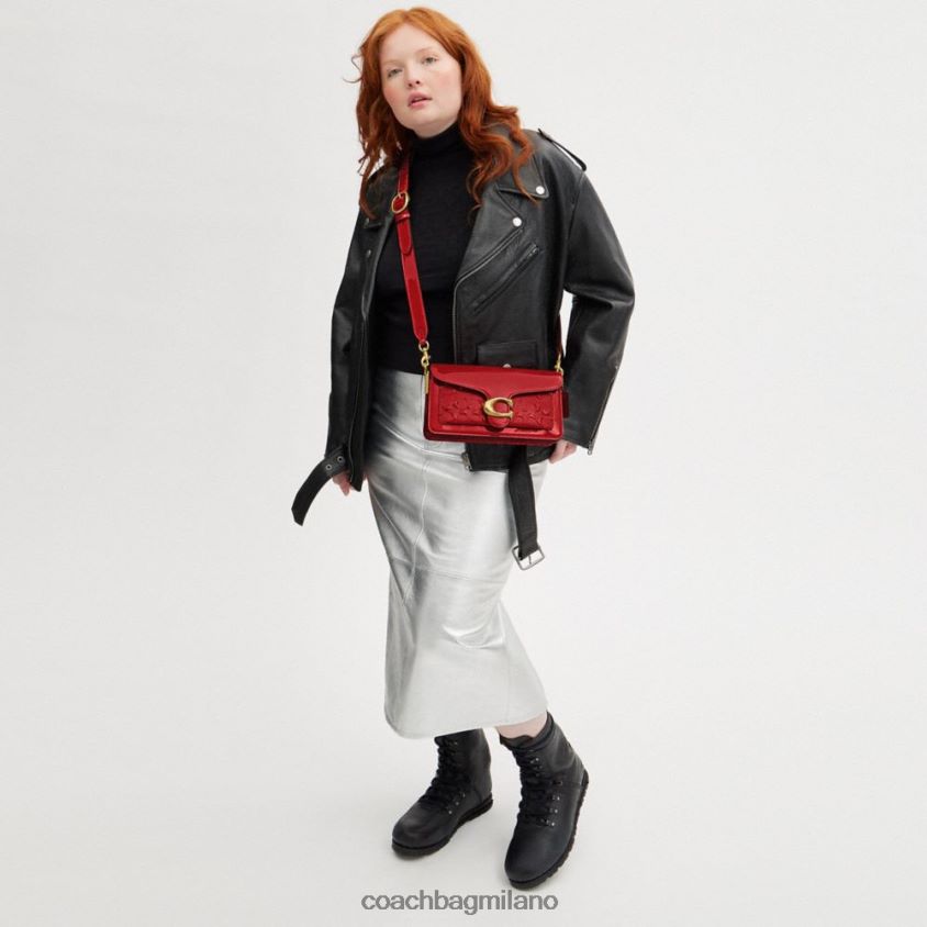 Coach donne borsa a tracolla tabby 26 in pelle esclusiva b4/rosso FPN0Z8144
