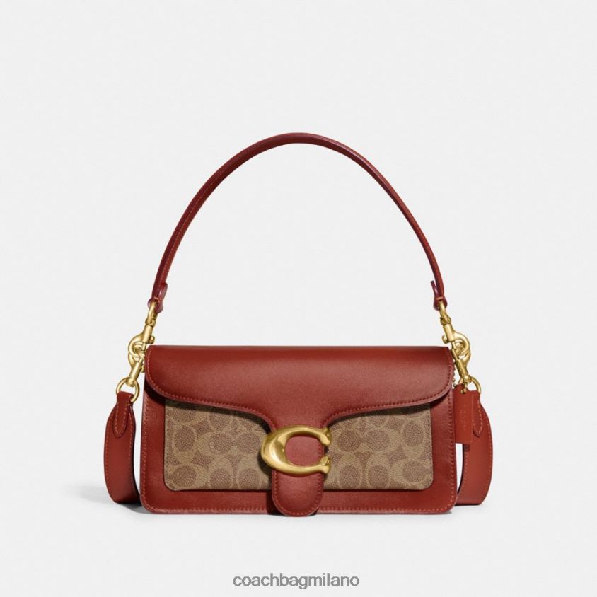 Coach donne borsa a tracolla tabby 26 in tela esclusiva b4/ruggine marrone chiaro FPN0Z8165