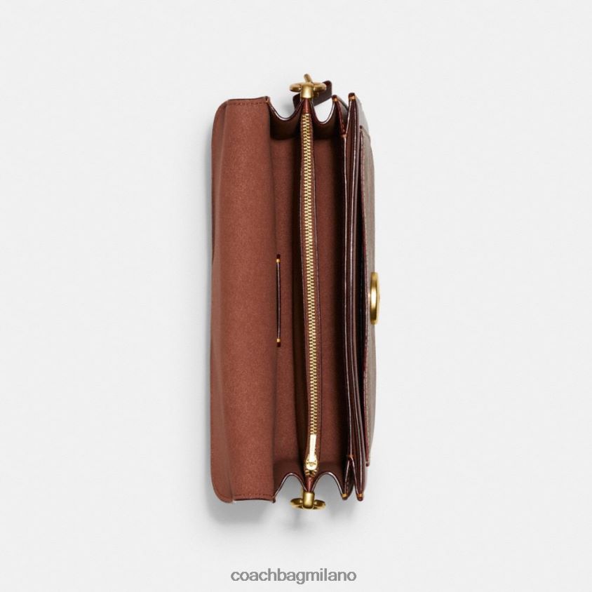 Coach donne borsa a tracolla tabby 26 in tela esclusiva b4/ruggine marrone chiaro FPN0Z8165