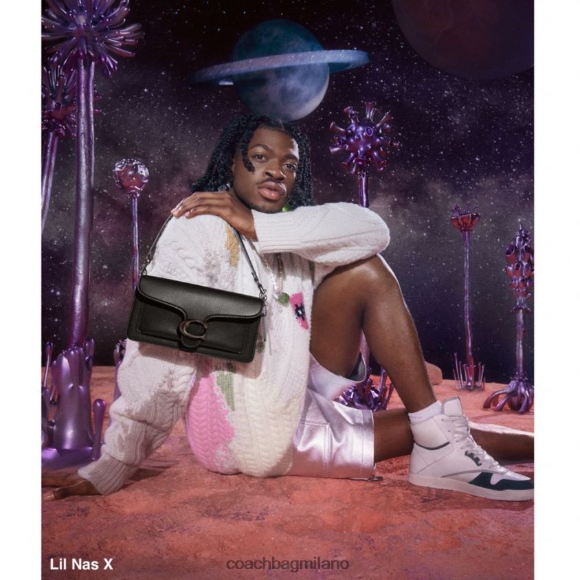 Coach donne borsa a tracolla tabby 26 v5/nero FPN0Z8166