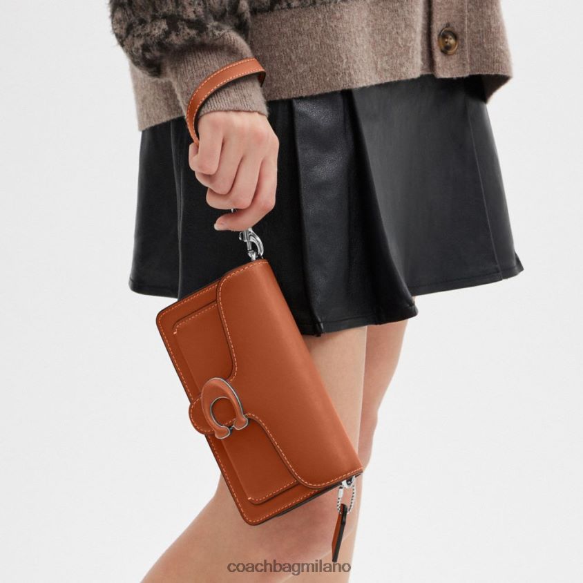 Coach donne cinturino a tracolla tabby sx/ambra brunito FPN0Z8110