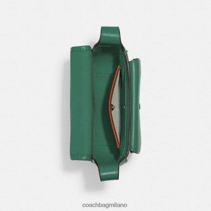Coach donne messaggero soriano 19 sx/verde brillante FPN0Z8124