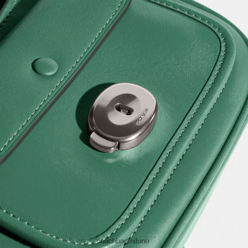 Coach donne messaggero soriano 19 sx/verde brillante FPN0Z8124