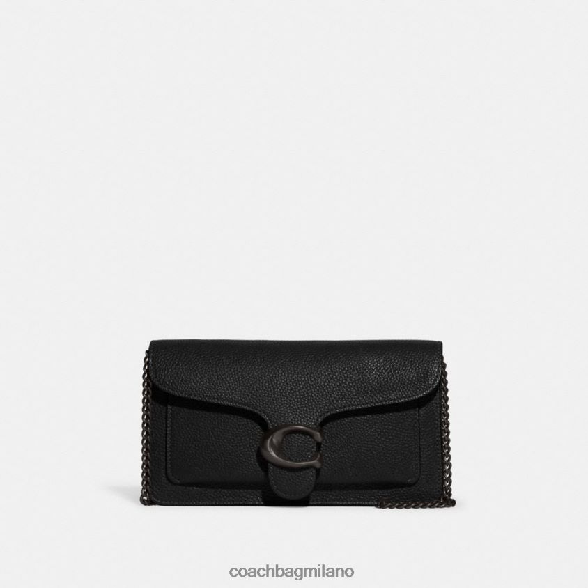 Coach donne pochette a catena tabby v5/nero FPN0Z8167