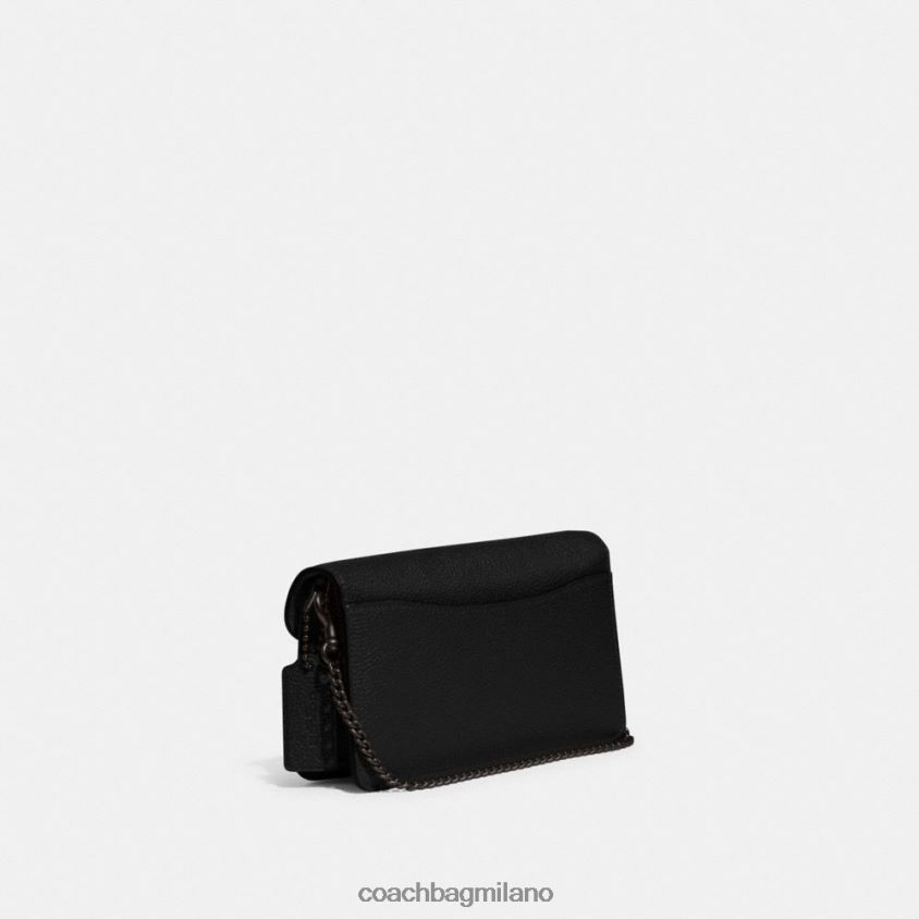 Coach donne pochette a catena tabby v5/nero FPN0Z8167