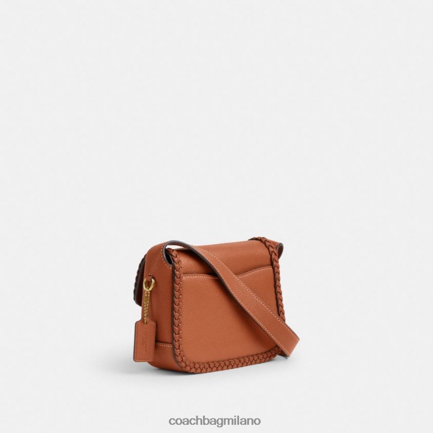 Coach donne tabby messenger 19 con treccia b4/ambra brunita FPN0Z8125