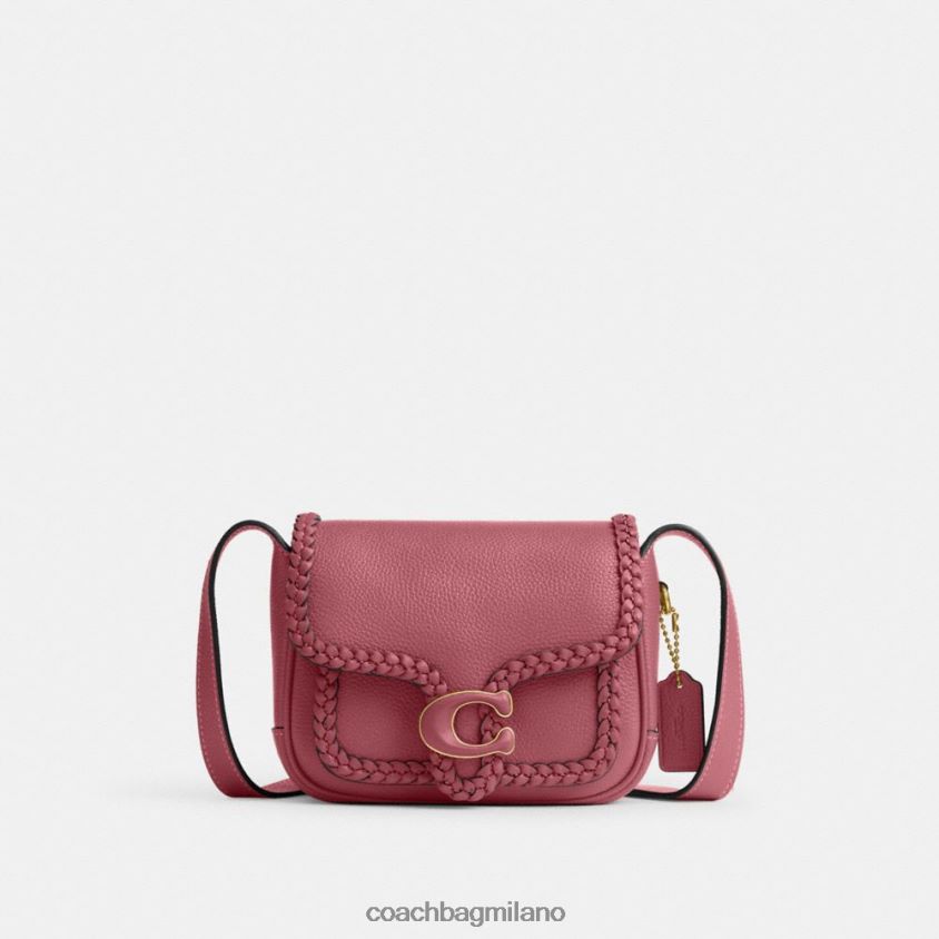 Coach donne tabby messenger 19 con treccia b4/rosso FPN0Z8130