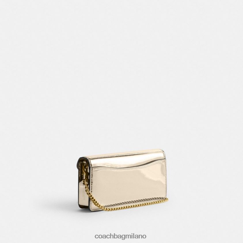 Coach donne tracolla tabby in argento metallizzato b4/oro FPN0Z8111