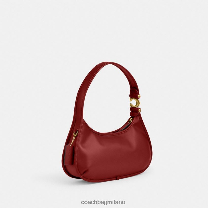 Coach donne borsa a tracolla della vigilia b4/smalto rosso FPN0Z8280