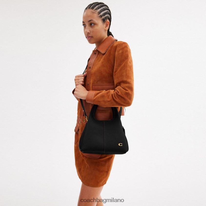 Coach donne borsa a tracolla in lana 23 b4/nero FPN0Z8275