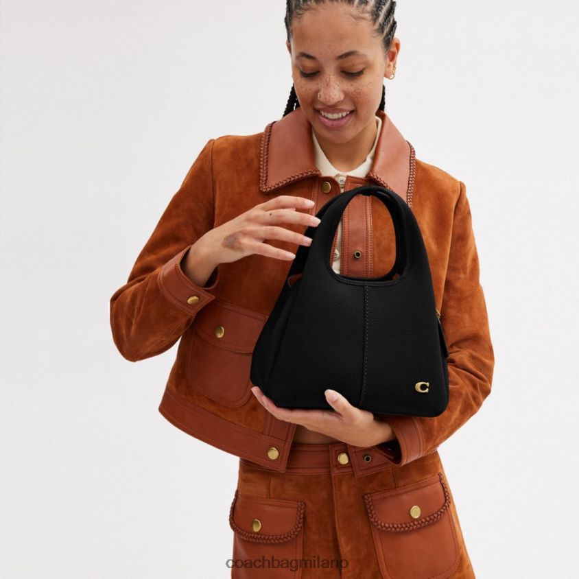 Coach donne borsa a tracolla in lana 23 b4/nero FPN0Z8275