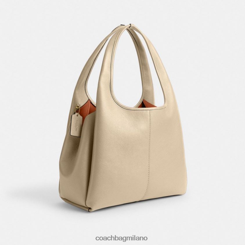Coach donne borsa a tracolla in lana b4/avorio FPN0Z8282