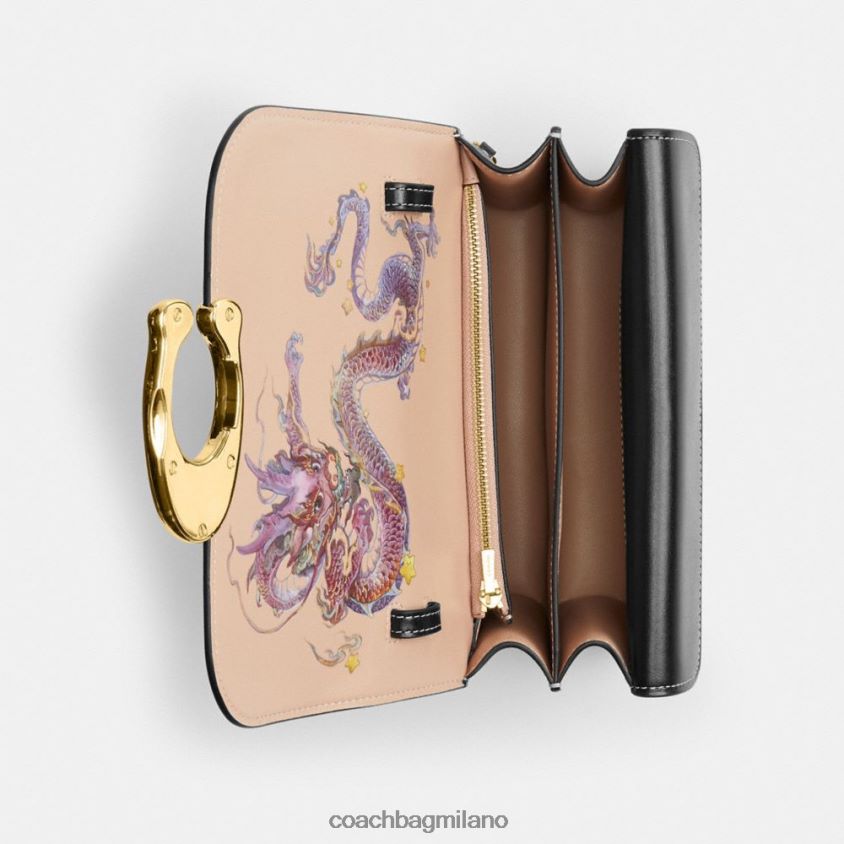 Coach donne borsa idolo di Capodanno con drago ri/nero FPN0Z8255