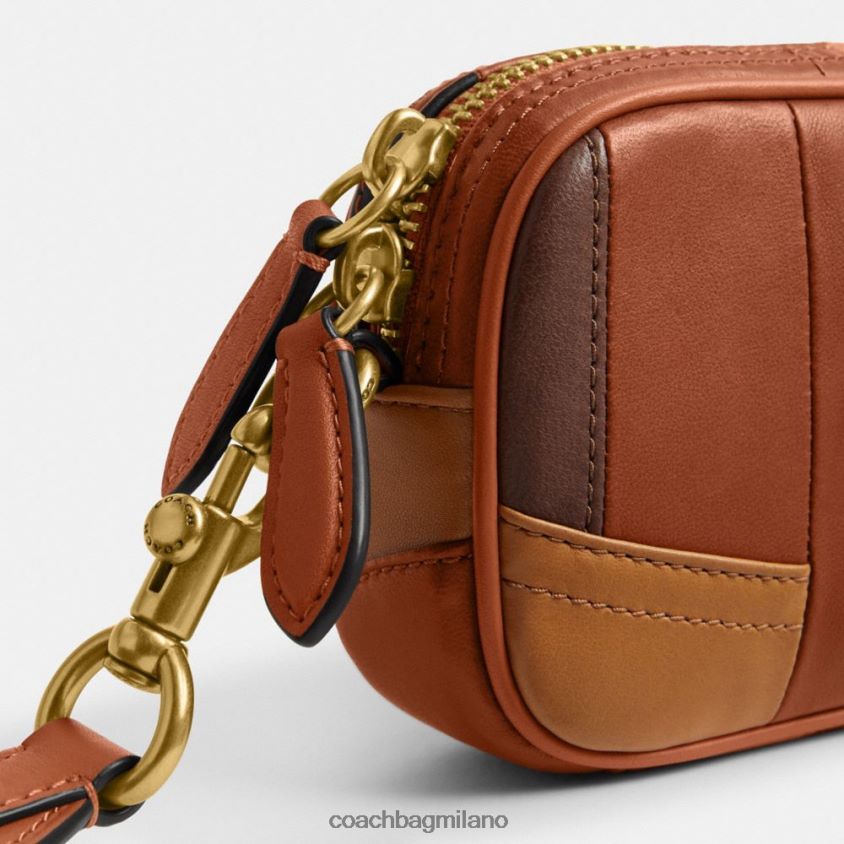 Coach donne borsa a tracolla Avery in patchwork b4/multiplo FPN0Z8221
