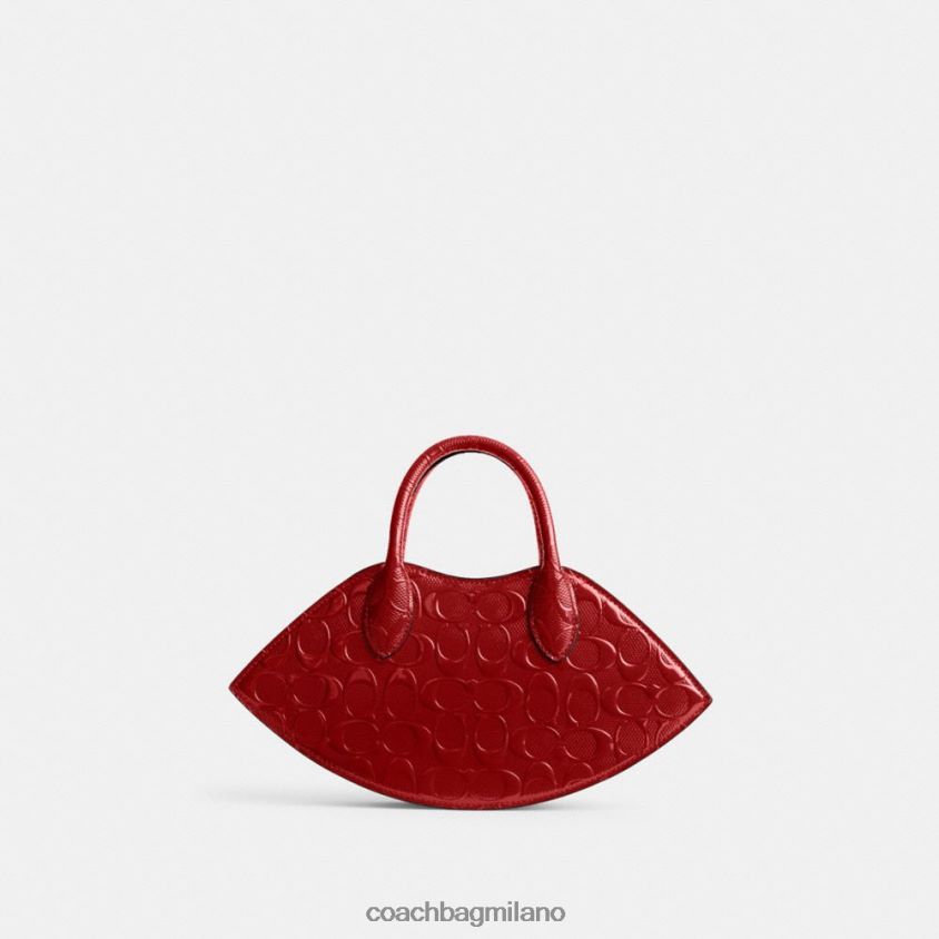 Coach donne borsa a tracolla in pelle esclusiva b4/rosso FPN0Z8239