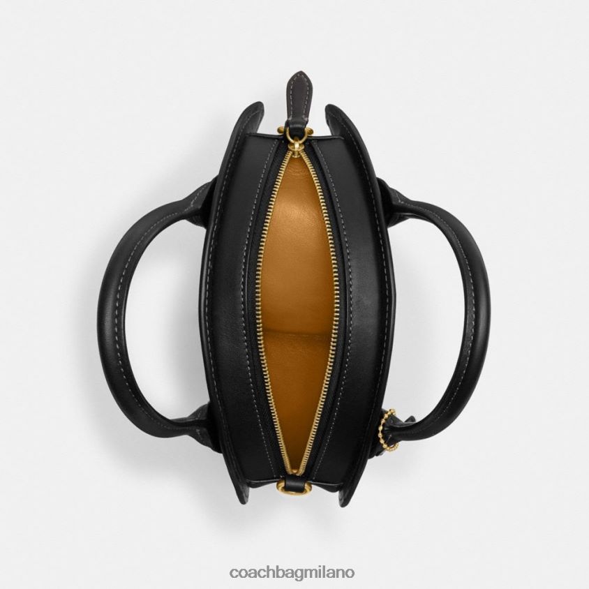 Coach donne borsa luna in pelle rigenerata b4/nero FPN0Z8237
