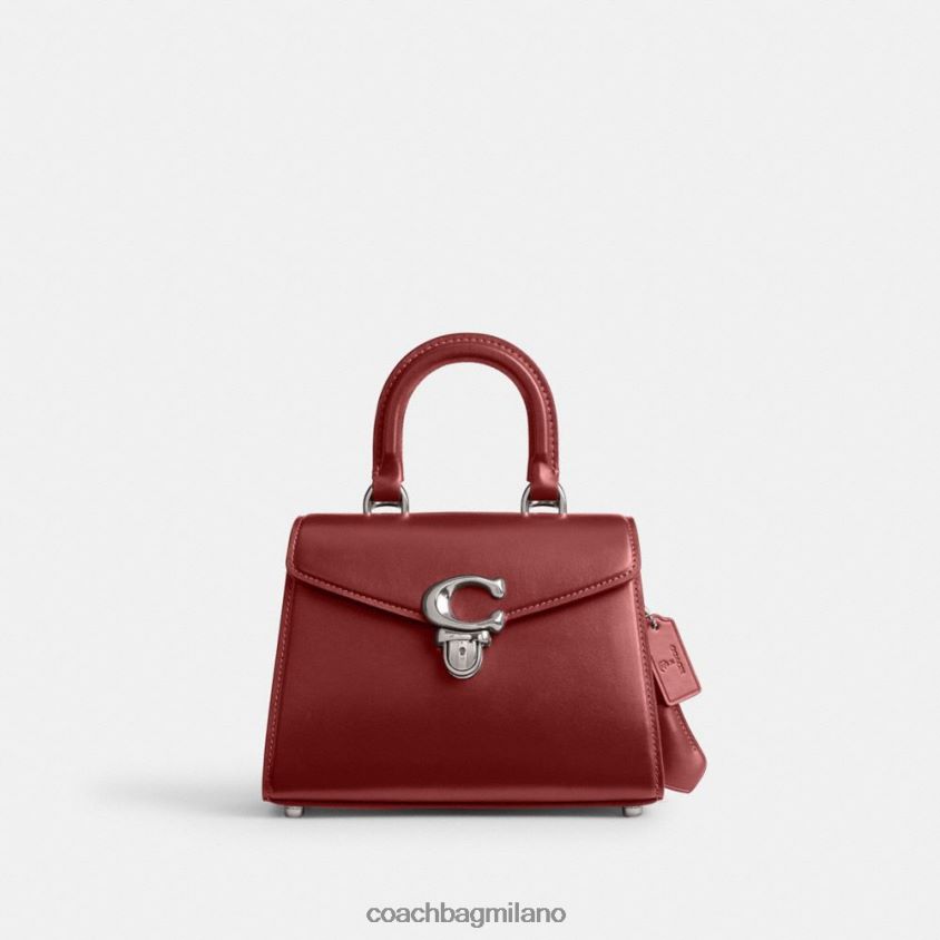 Coach donne capodanno sammy top handle 21 con drago sx/rosso rubino FPN0Z8201