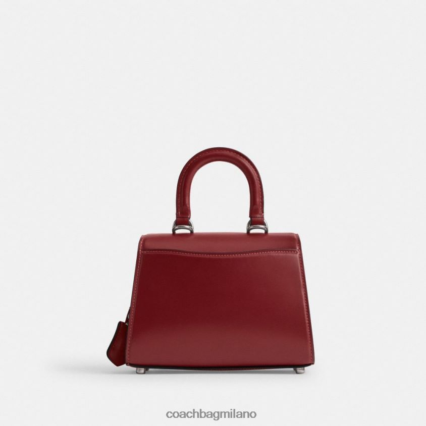 Coach donne capodanno sammy top handle 21 con drago sx/rosso rubino FPN0Z8201