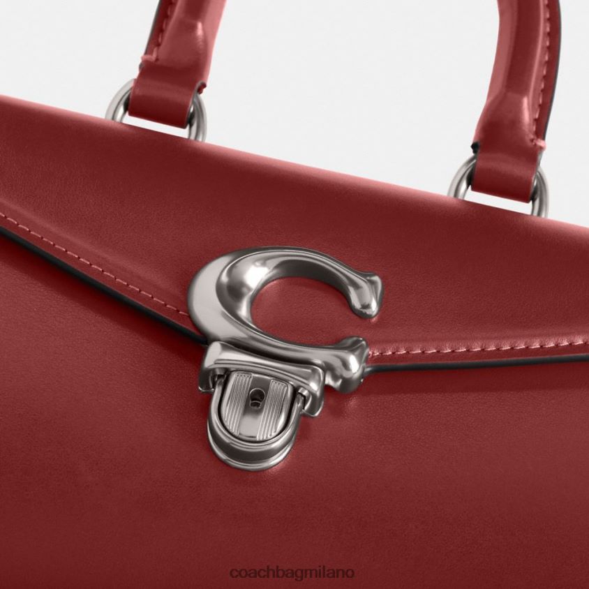 Coach donne capodanno sammy top handle 21 con drago sx/rosso rubino FPN0Z8201