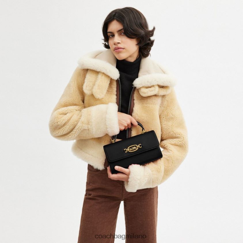 Coach donne maniglia superiore harlow b4/nero FPN0Z8226