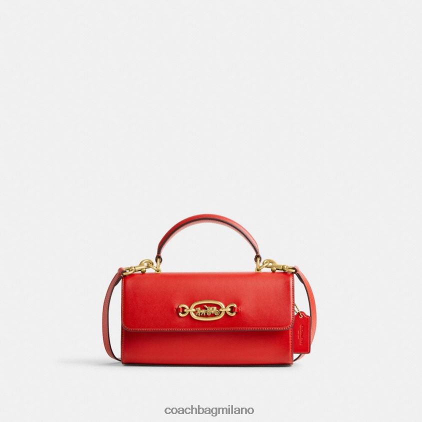 Coach donne maniglia superiore harlow b4/rosso sportivo FPN0Z8227