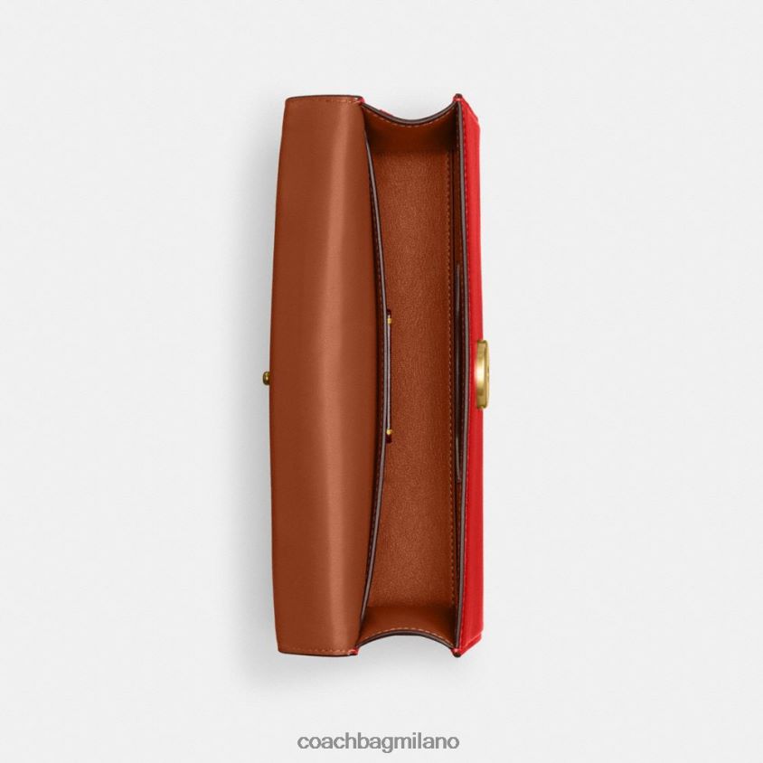 Coach donne maniglia superiore harlow b4/rosso sportivo FPN0Z8227