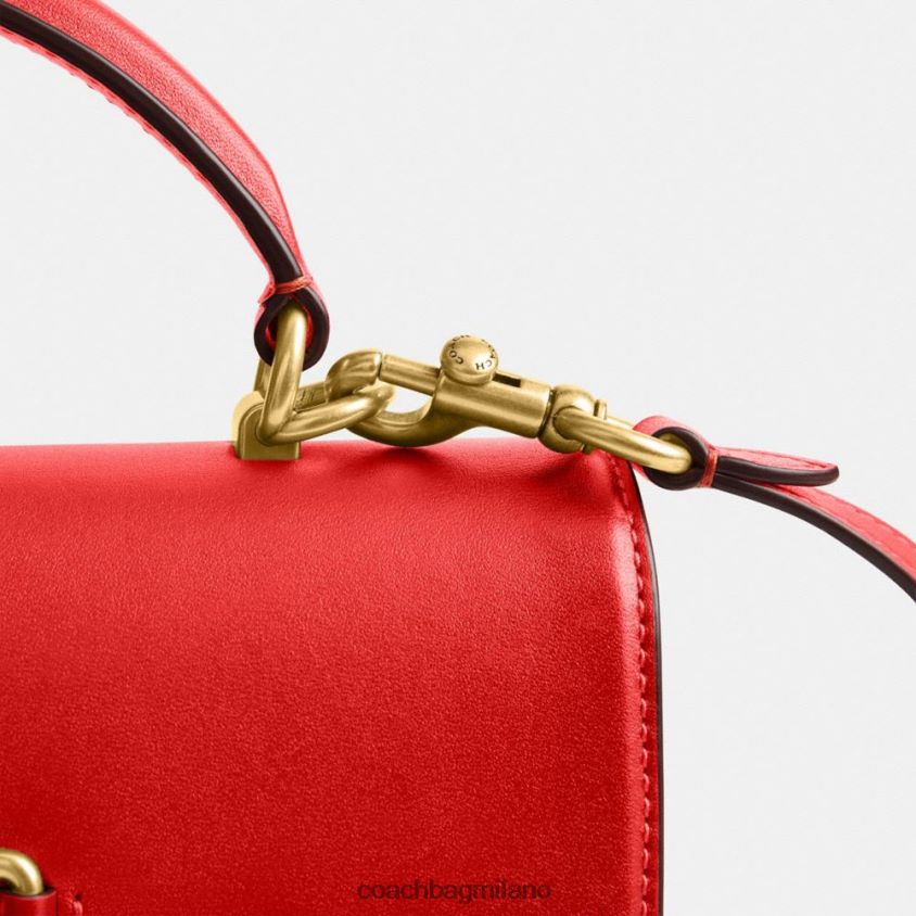 Coach donne maniglia superiore harlow b4/rosso sportivo FPN0Z8227