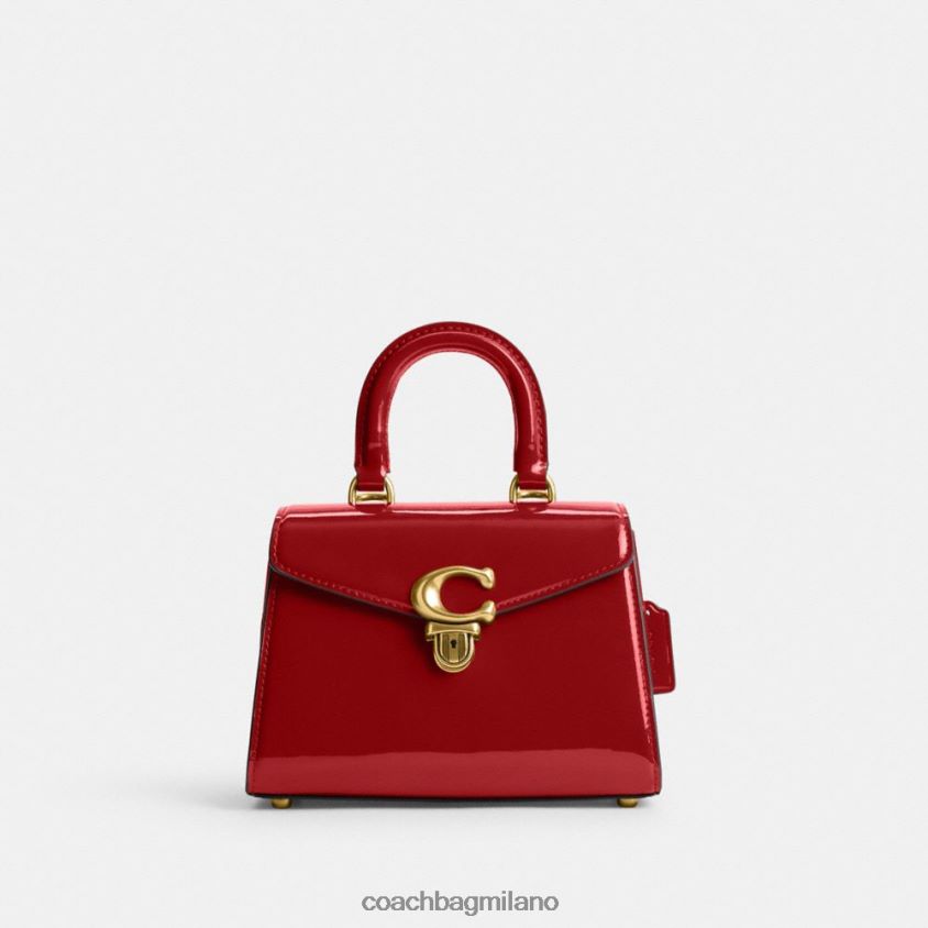 Coach donne maniglia superiore sammy 21 b4/rosso FPN0Z8234