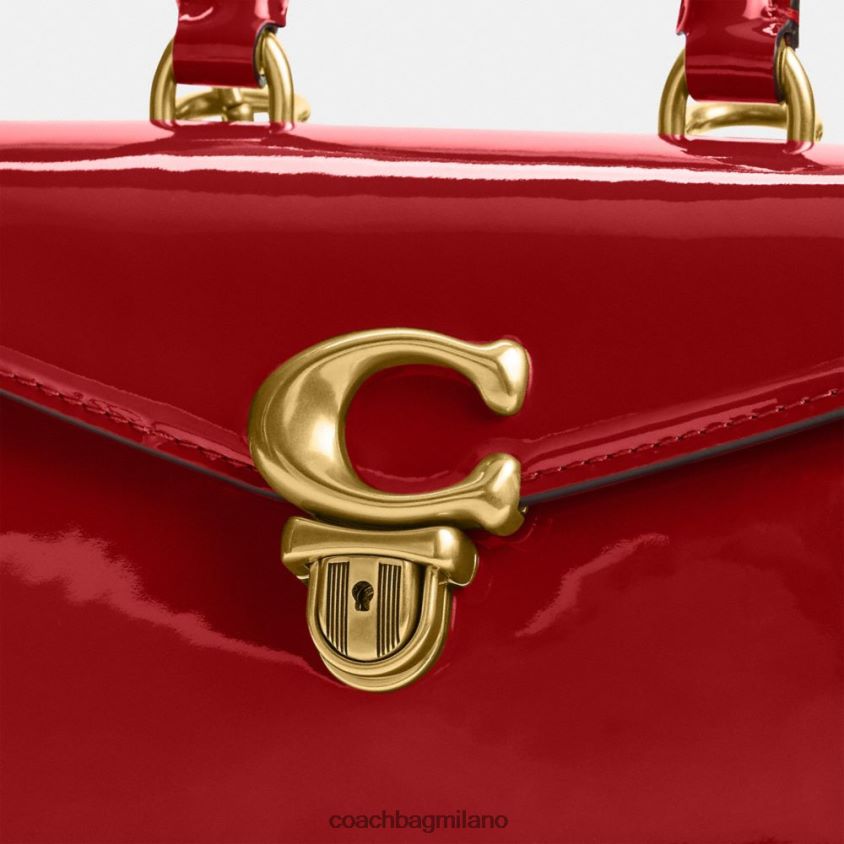 Coach donne maniglia superiore sammy 21 b4/rosso FPN0Z8234