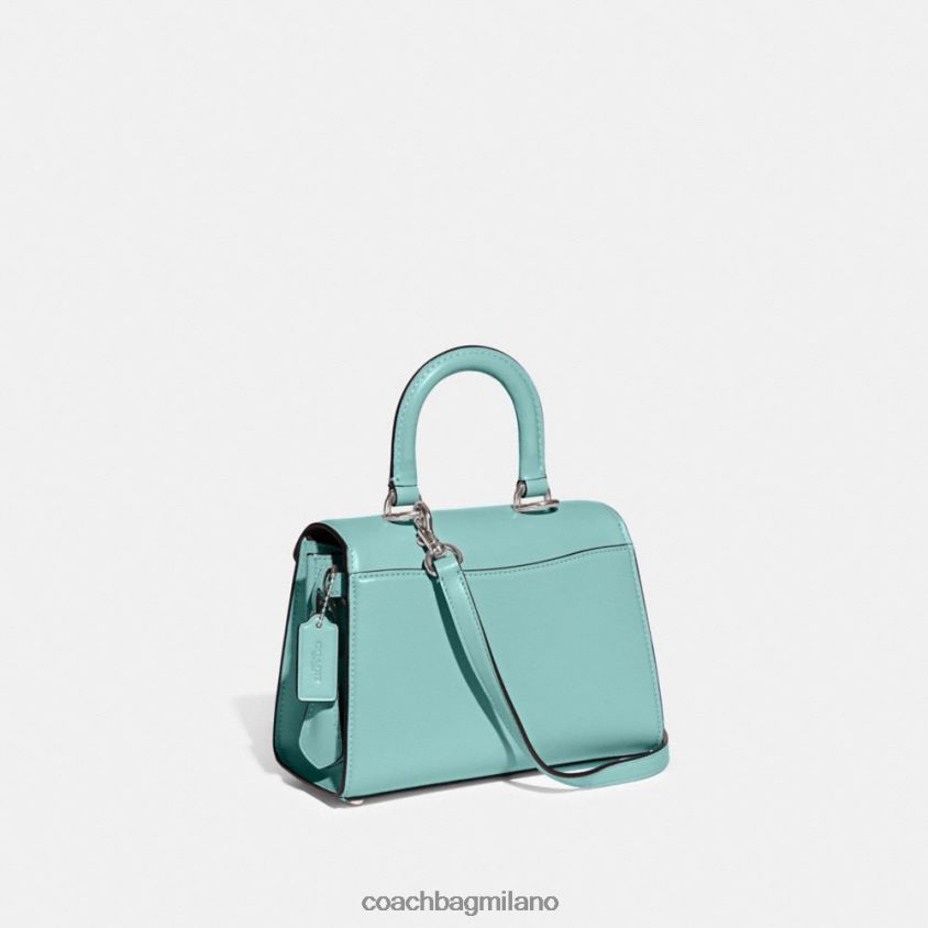 Coach donne maniglia superiore sammy 21 sx/blu sbiadito FPN0Z8251
