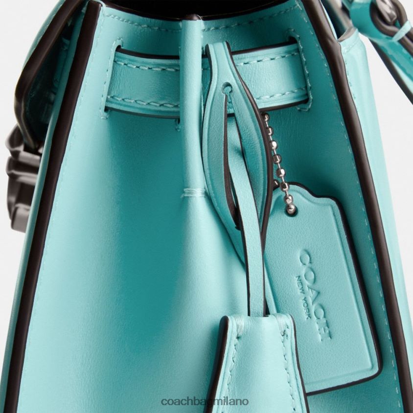 Coach donne maniglia superiore sammy 21 sx/blu sbiadito FPN0Z8251