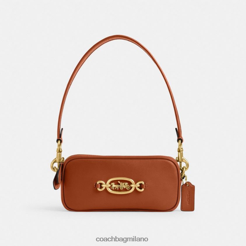 Coach donne ogni borsa a tracolla b4/ambra brunita FPN0Z8217