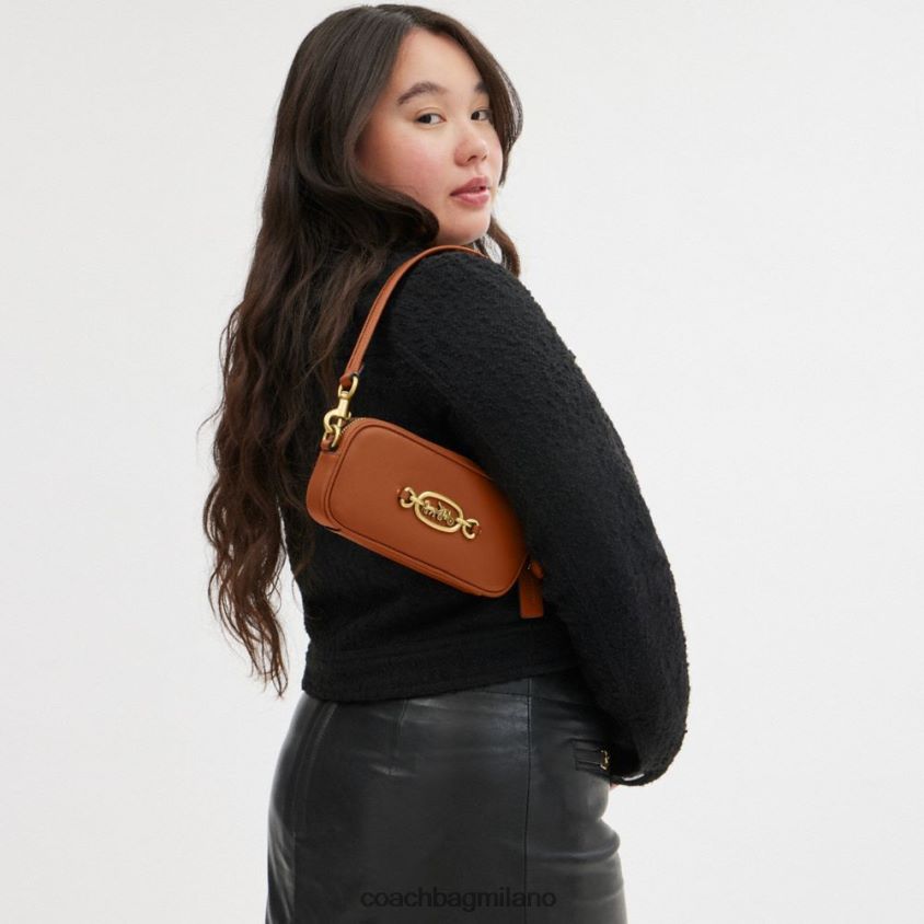 Coach donne ogni borsa a tracolla b4/ambra brunita FPN0Z8217