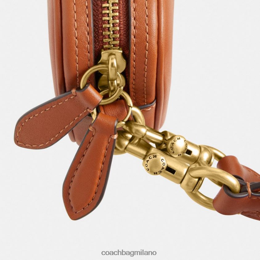 Coach donne ogni borsa a tracolla b4/ambra brunita FPN0Z8217