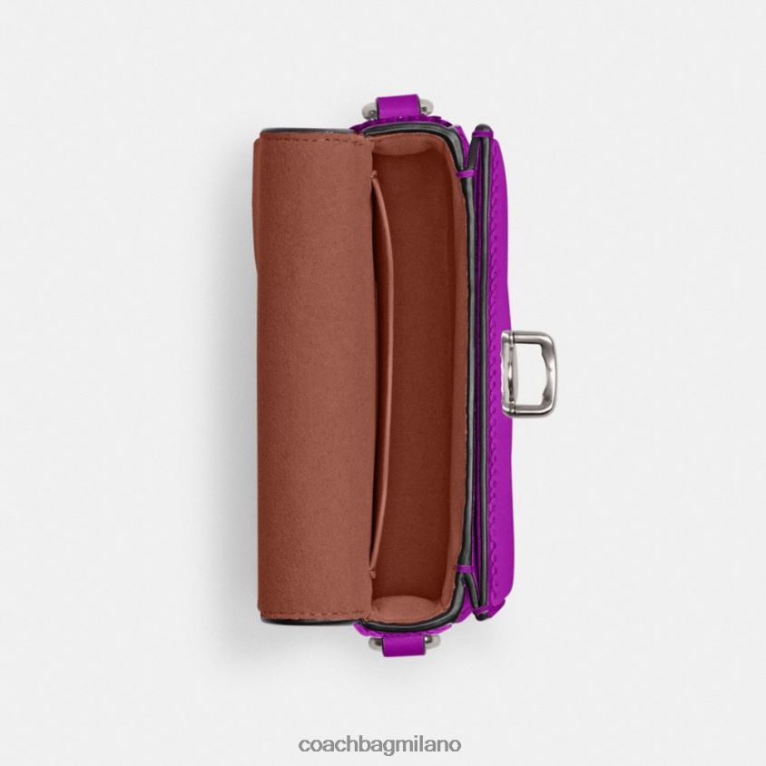 Coach donne studio 12 con paillettes sinistra/magenta scuro FPN0Z8225