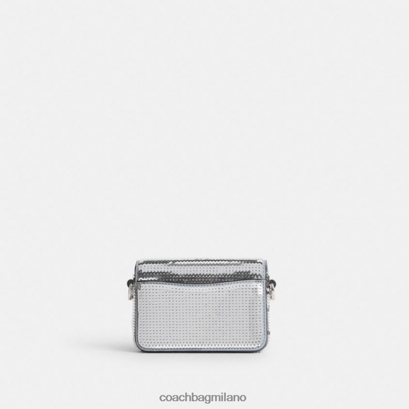 Coach donne studio 12 con paillettes sx/argento FPN0Z8224