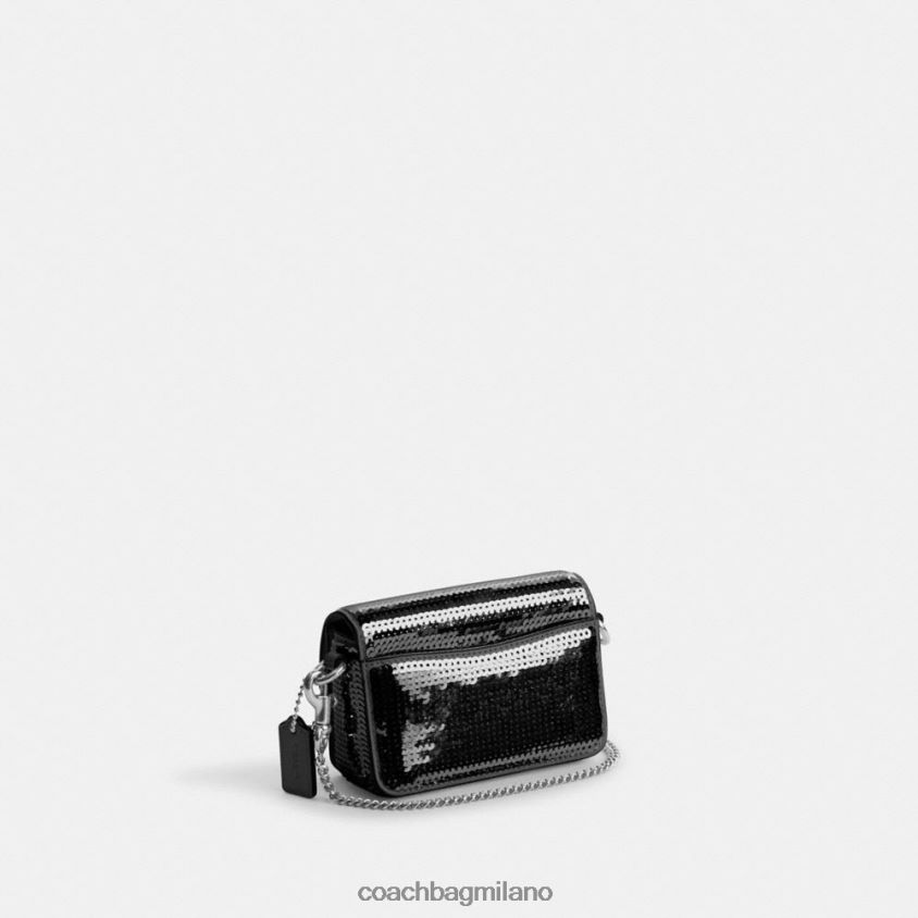 Coach donne studio 12 con paillettes sx/nero FPN0Z8223