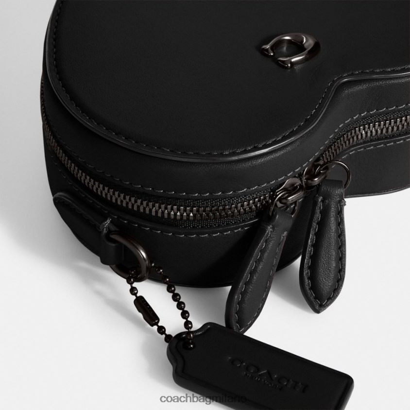 Coach donne tracolla cuore 14 v5/nero FPN0Z8211