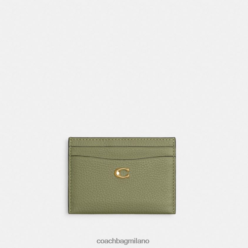 Coach donne porta carte essenziale b4/muschio FPN0Z8369