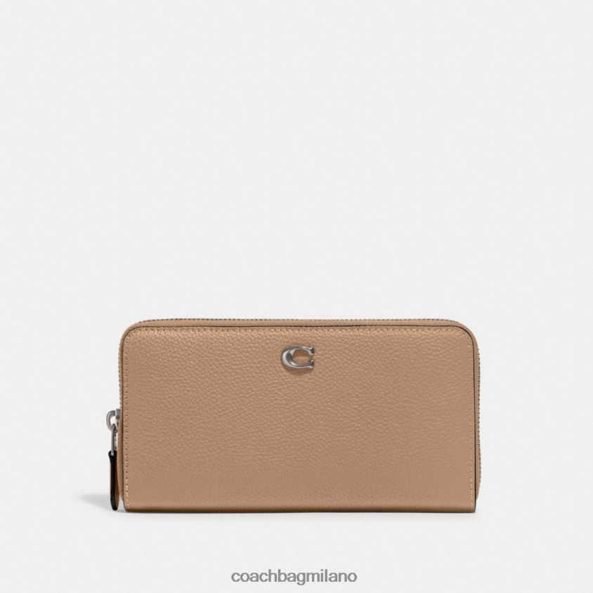 Coach donne portafoglio con cerniera a fisarmonica sx/tortora FPN0Z8323