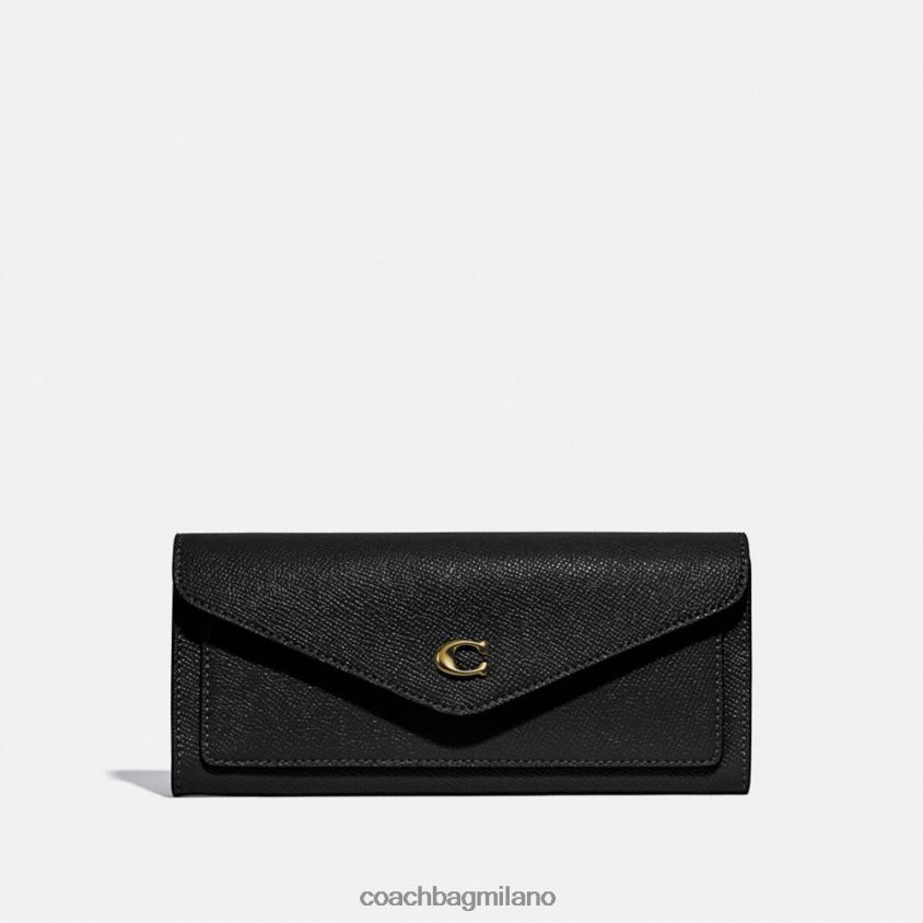 Coach donne portafoglio morbido Wyn li/nero FPN0Z8328