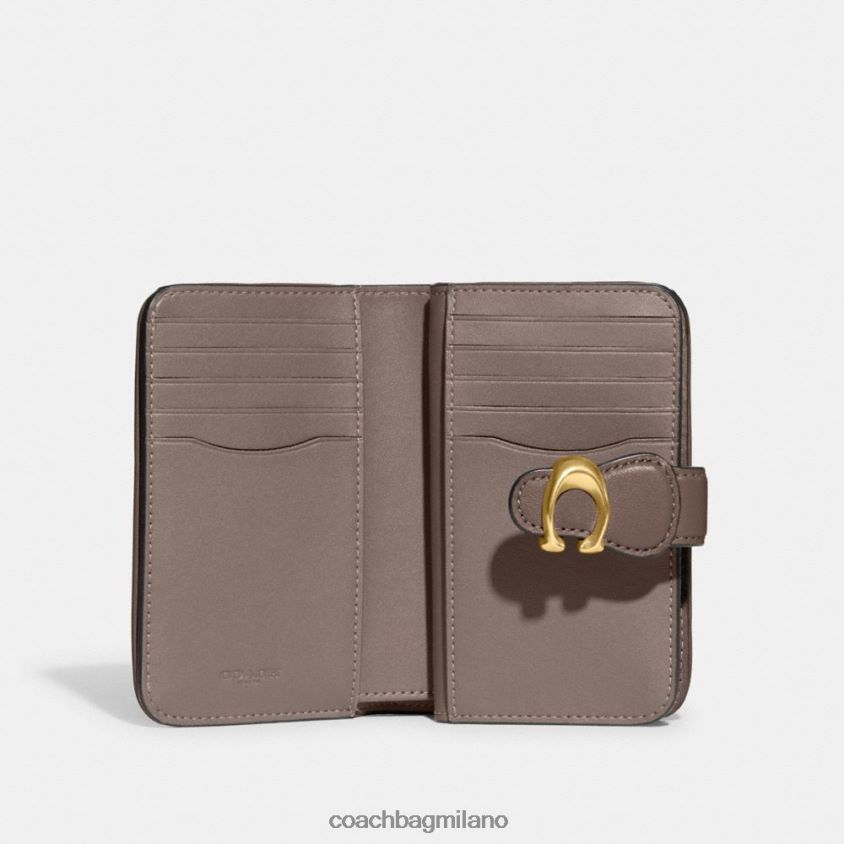 Coach donne portafoglio medio tabby b4/pietra scura FPN0Z8338