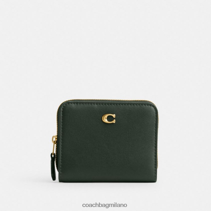 Coach donne portafoglio porta banconote b4/verde amazzonica FPN0Z8358