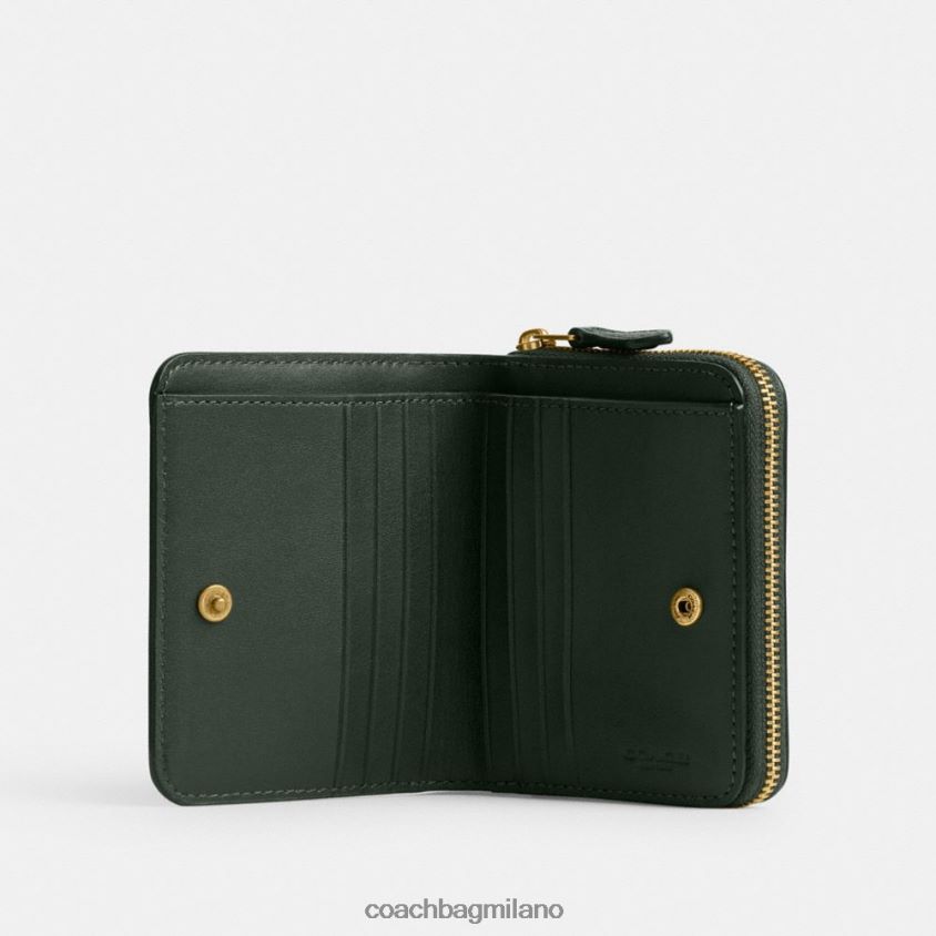 Coach donne portafoglio porta banconote b4/verde amazzonica FPN0Z8358