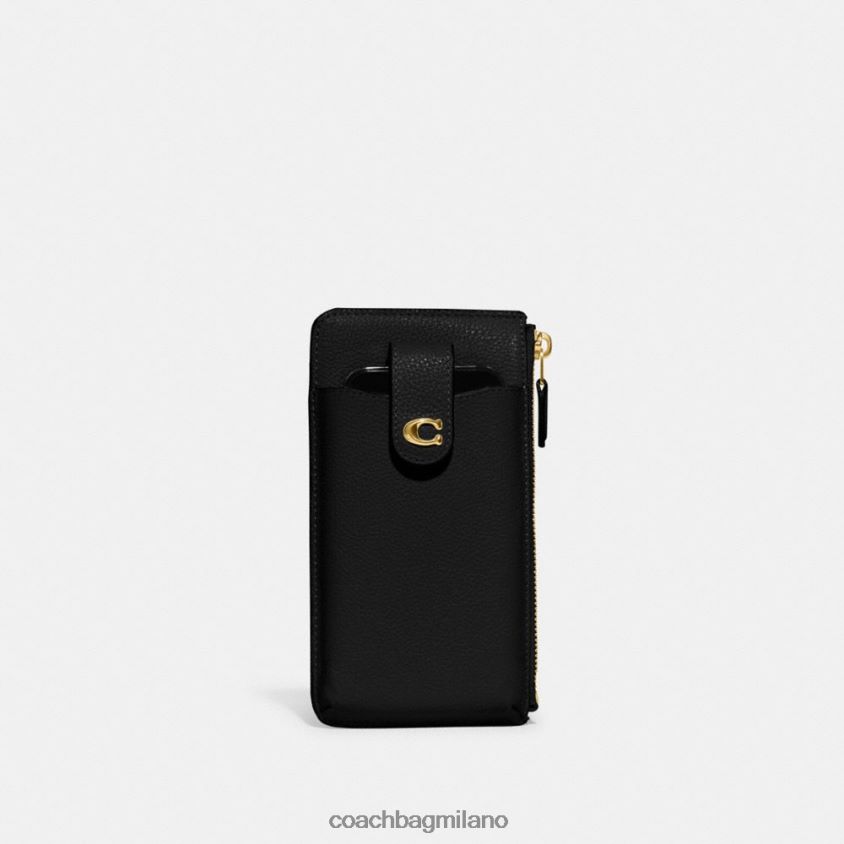 Coach donne portafoglio telefono essenziale b4/nero FPN0Z8389